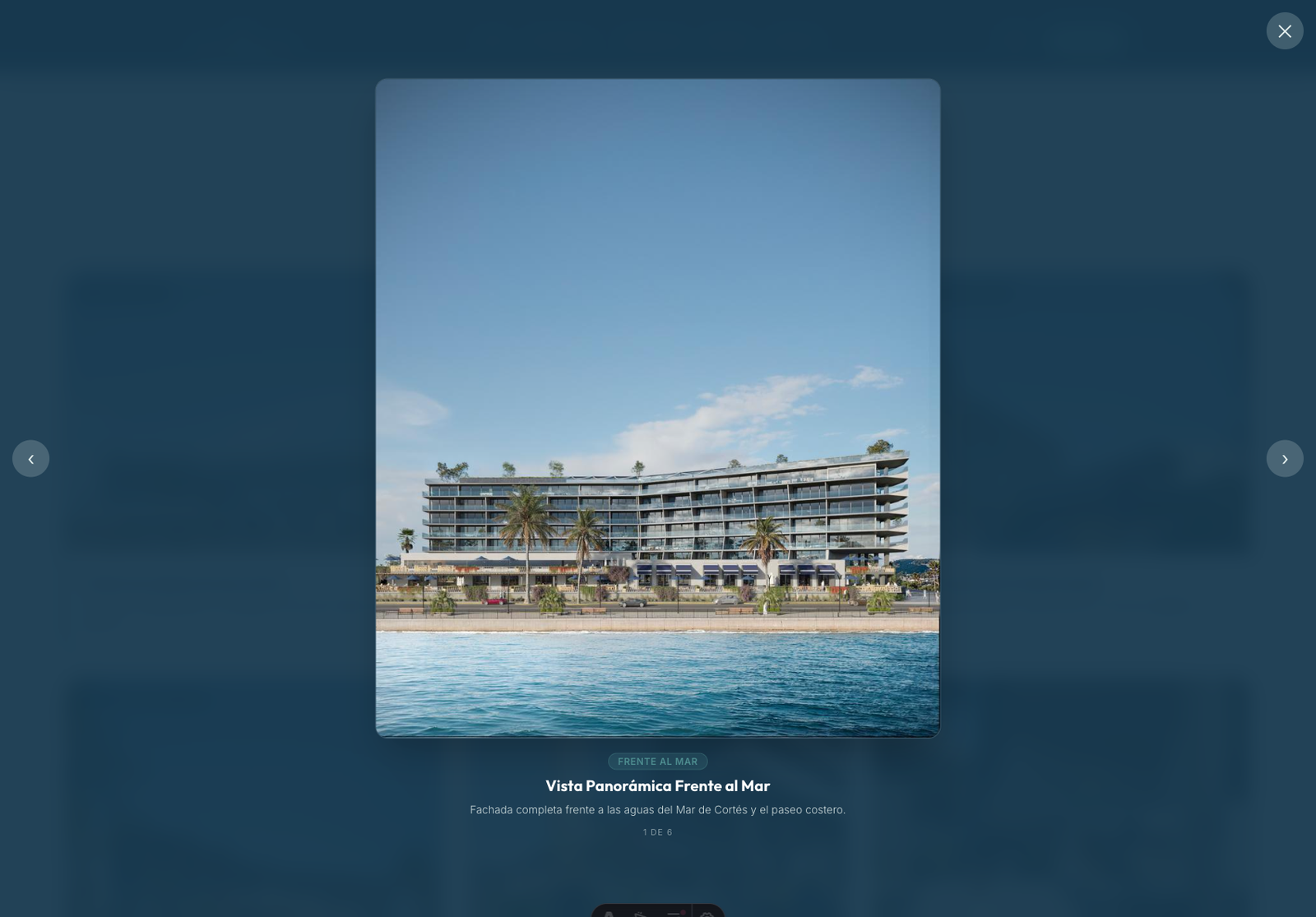 Lightbox Modal de Renders